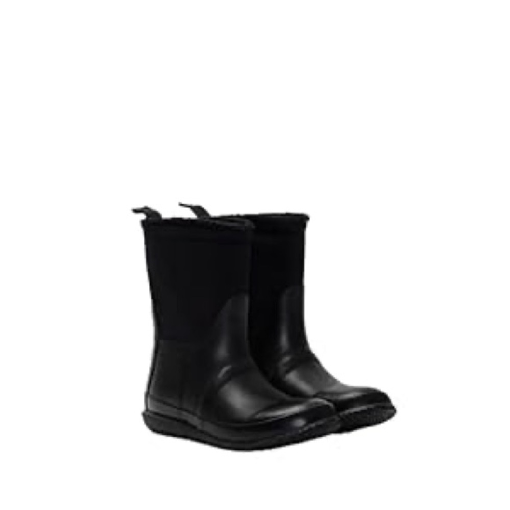 Hunter Little Kids Original In/Out Insulated Rain Boot, Black, 11